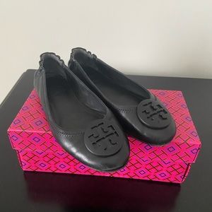 Tory Burch Minnie Travel Ballet Flat with Logo